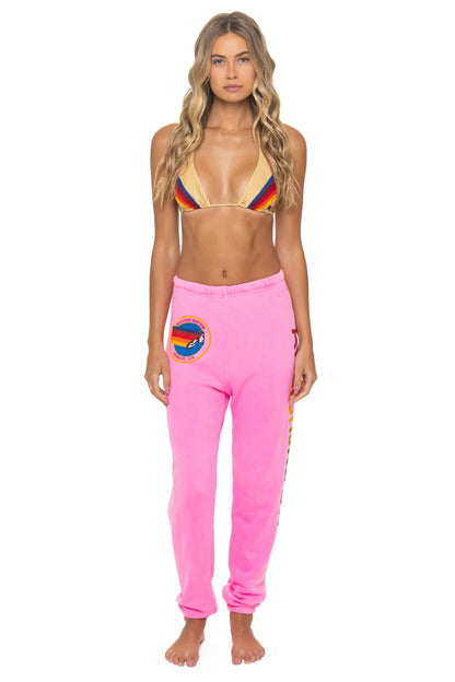 Aviator Nation Sweatpants - Neon Pink