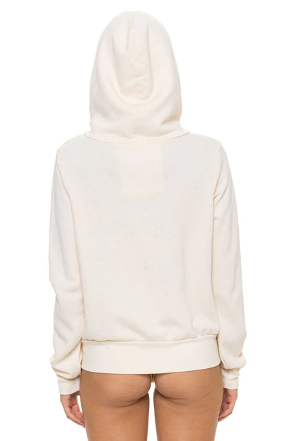 5 Stripe America Zip Hoodie - Vintage White USA