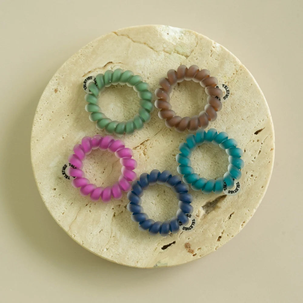 Sweater Swatches Tiny Hair Ties