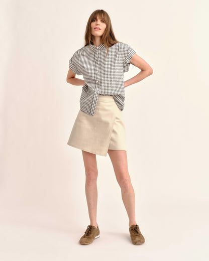 SP26 Elisa Skort-Ivory