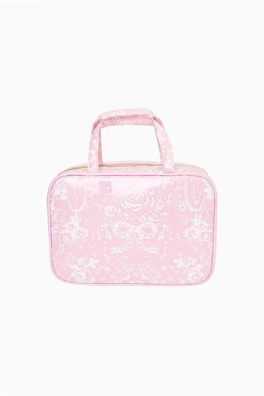 Toile Print Travel Box - Ballet Shimmer
