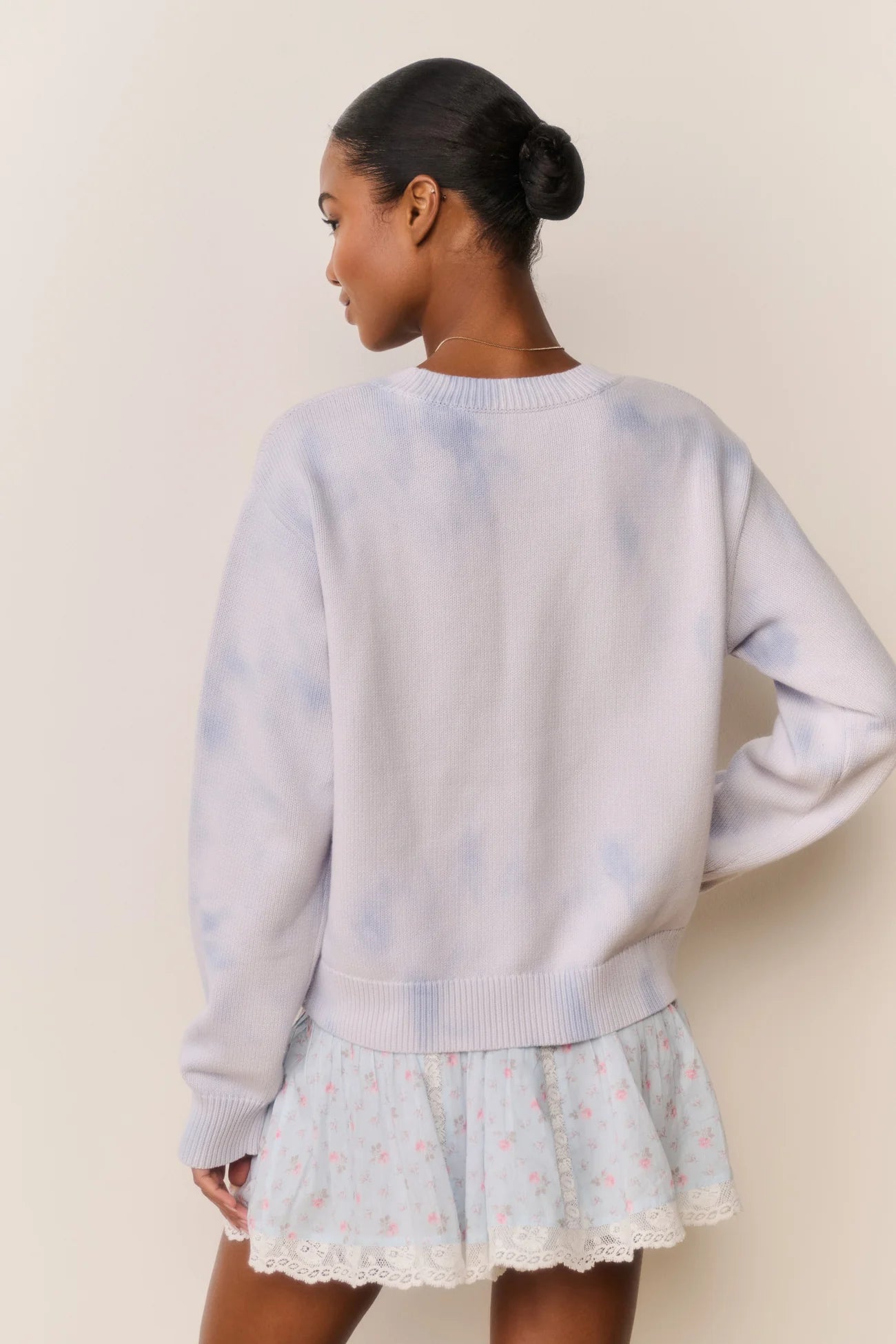 Ty Flag Pullover - Selvedge Sky