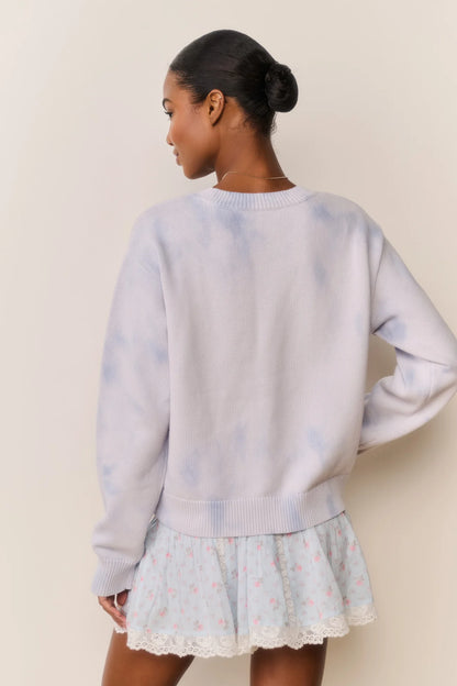 Ty Flag Pullover - Selvedge Sky