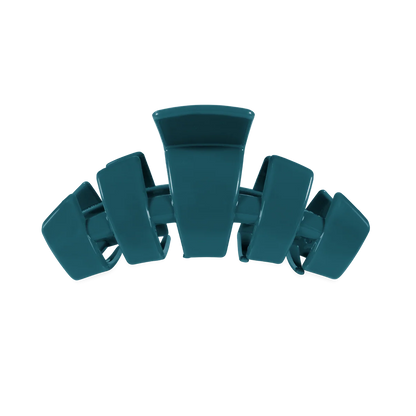 Classic Teal With It Medium Claw Clip