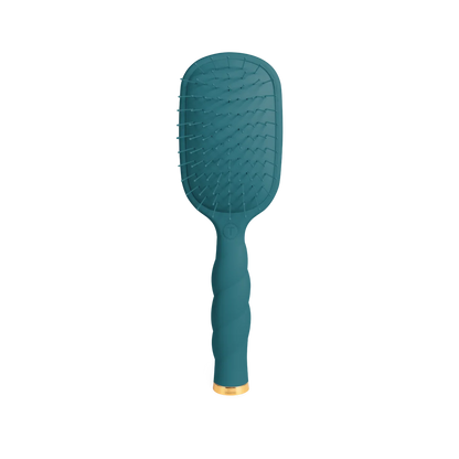 Detangler Hair Brush for Fine Hair - Teal With It