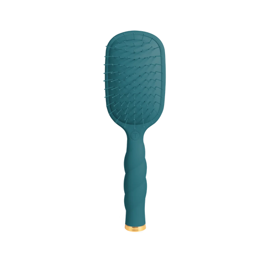 Detangler Hair Brush for Fine Hair - Teal With It