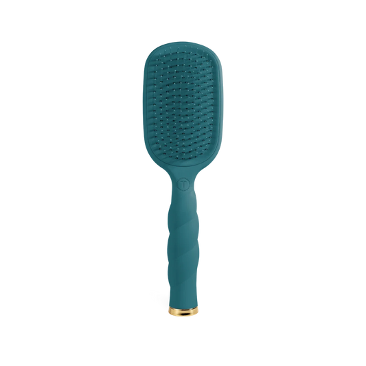 Detangler Hair Brush for Thick Hair - Teal With It