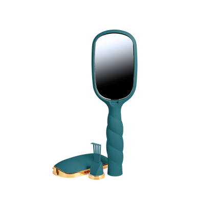 Detangler Hair Brush for Thick Hair - Teal With It