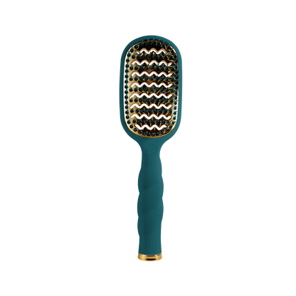 Vented Hair Brush - Teal With It