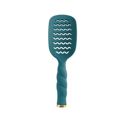 Vented Hair Brush - Teal With It