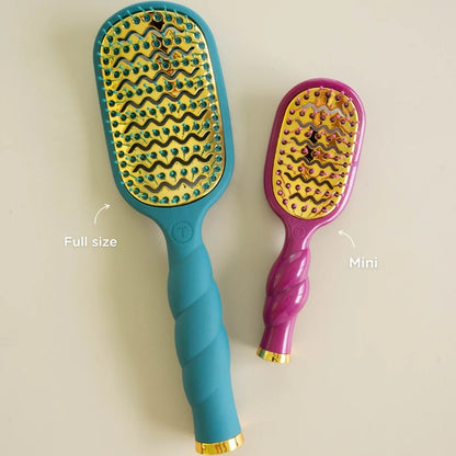 Mini Vented Hair Brush - Mulberry