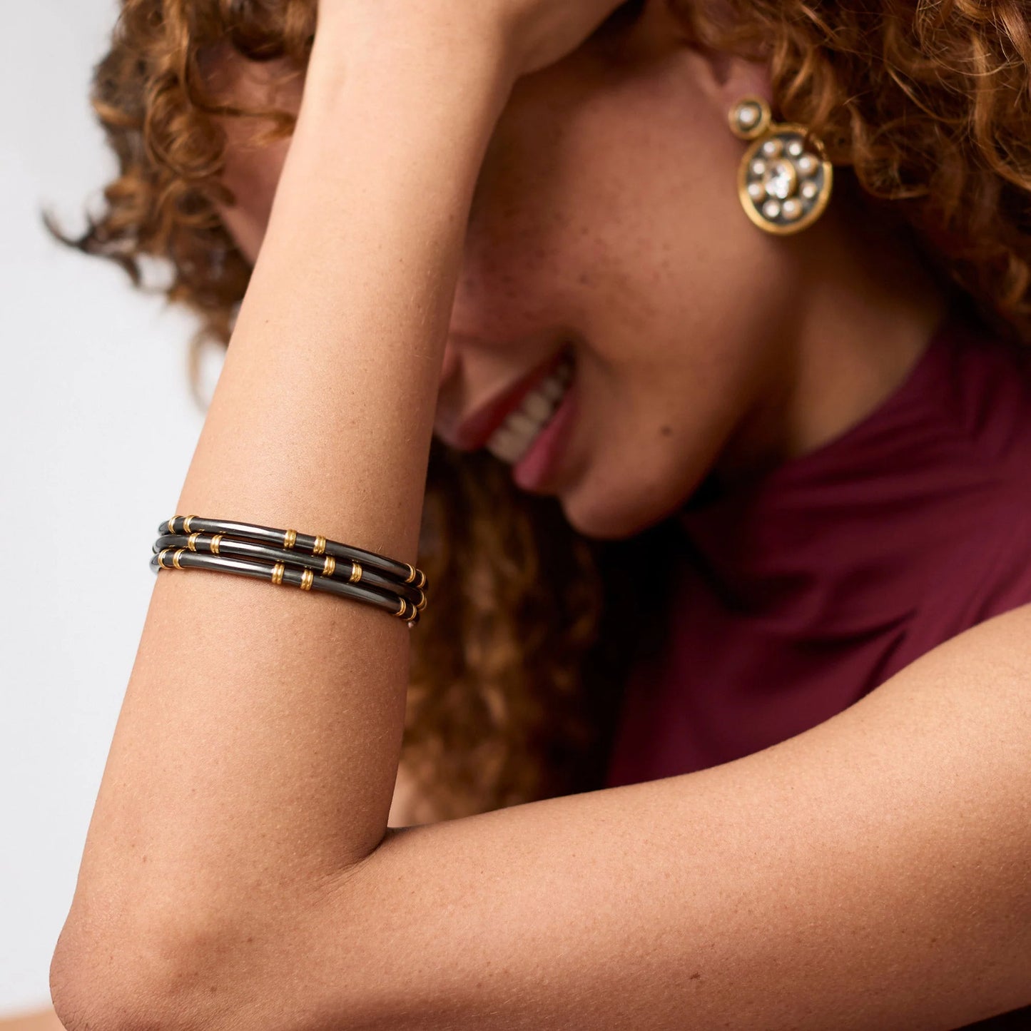Tribeca Stacking Bangle - Mixed Metal