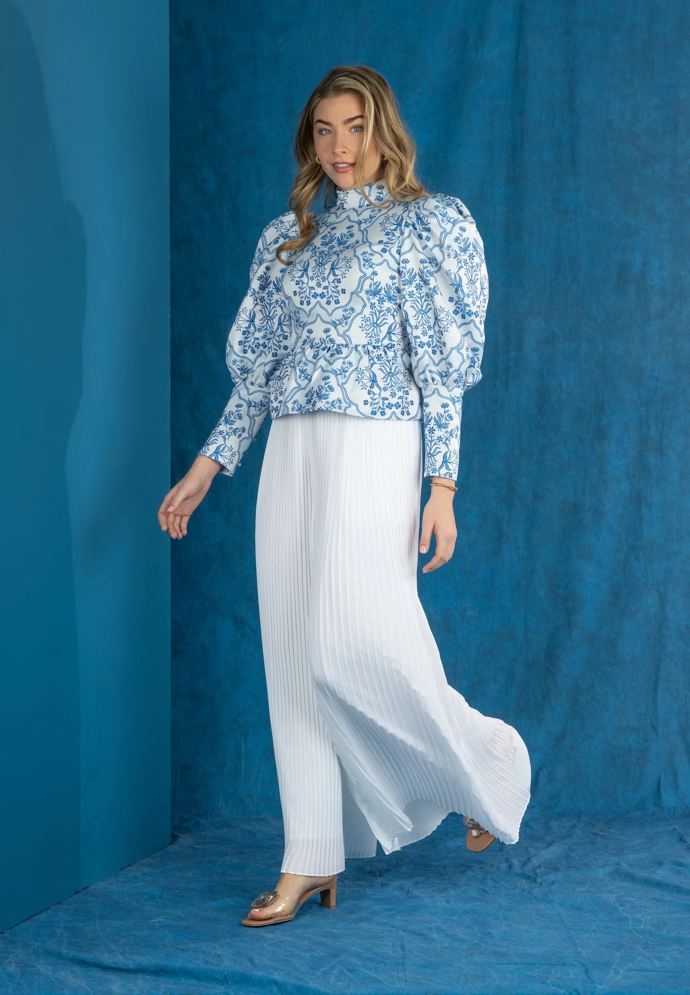 Zoe Top - Royal Tapestry