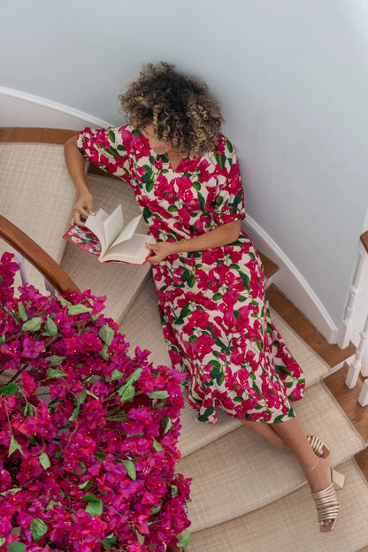 Poppy Maxi - Bougainvillea