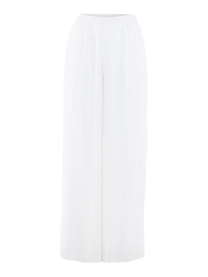 Pleated Pant - Lucent White