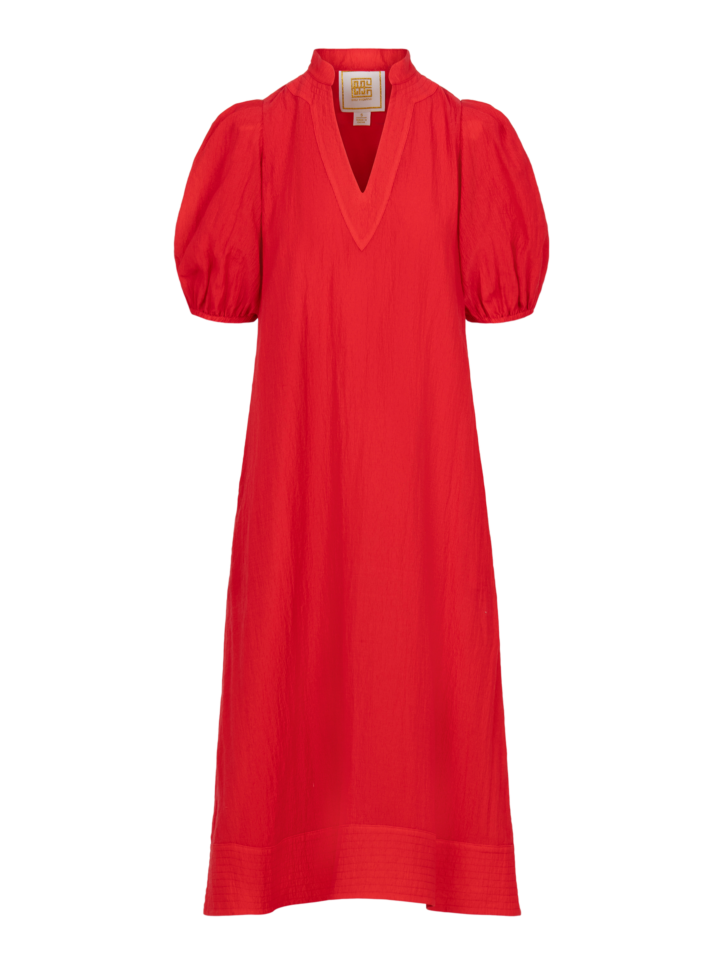 Hampton Dress - Cardinal Red
