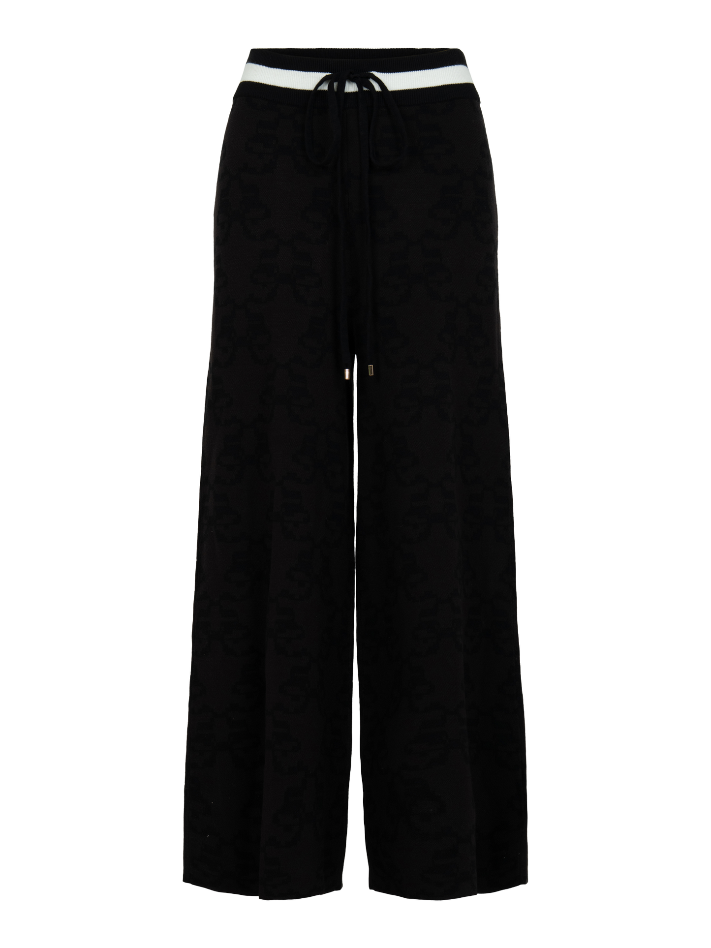 Teddy Crop Trouser - Bow Lattice