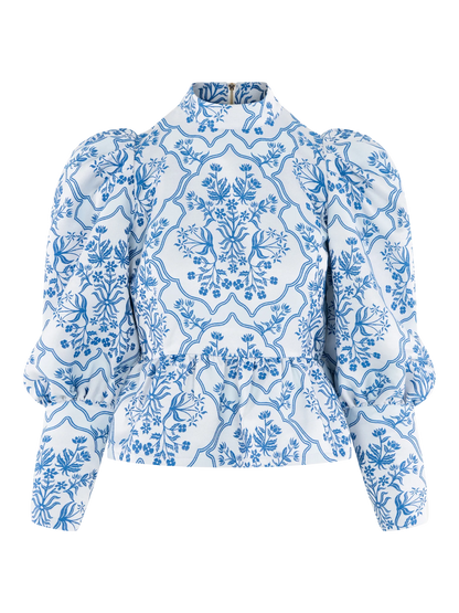 Zoe Top - Royal Tapestry