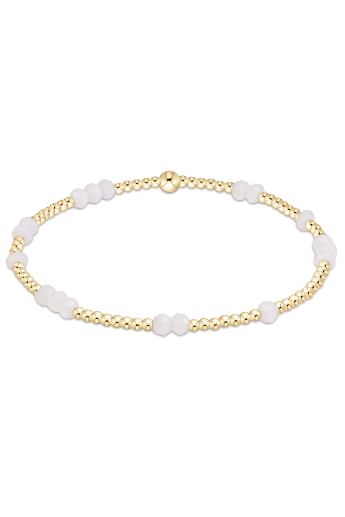 gameday flirty hope unwritten bracelet - white