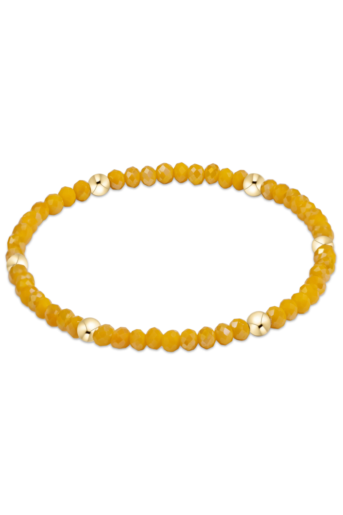gameday flirty presence bracelet - golden yellow