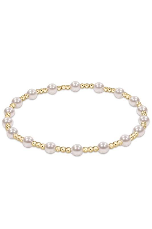 sincerity pearl 4mm bracelet