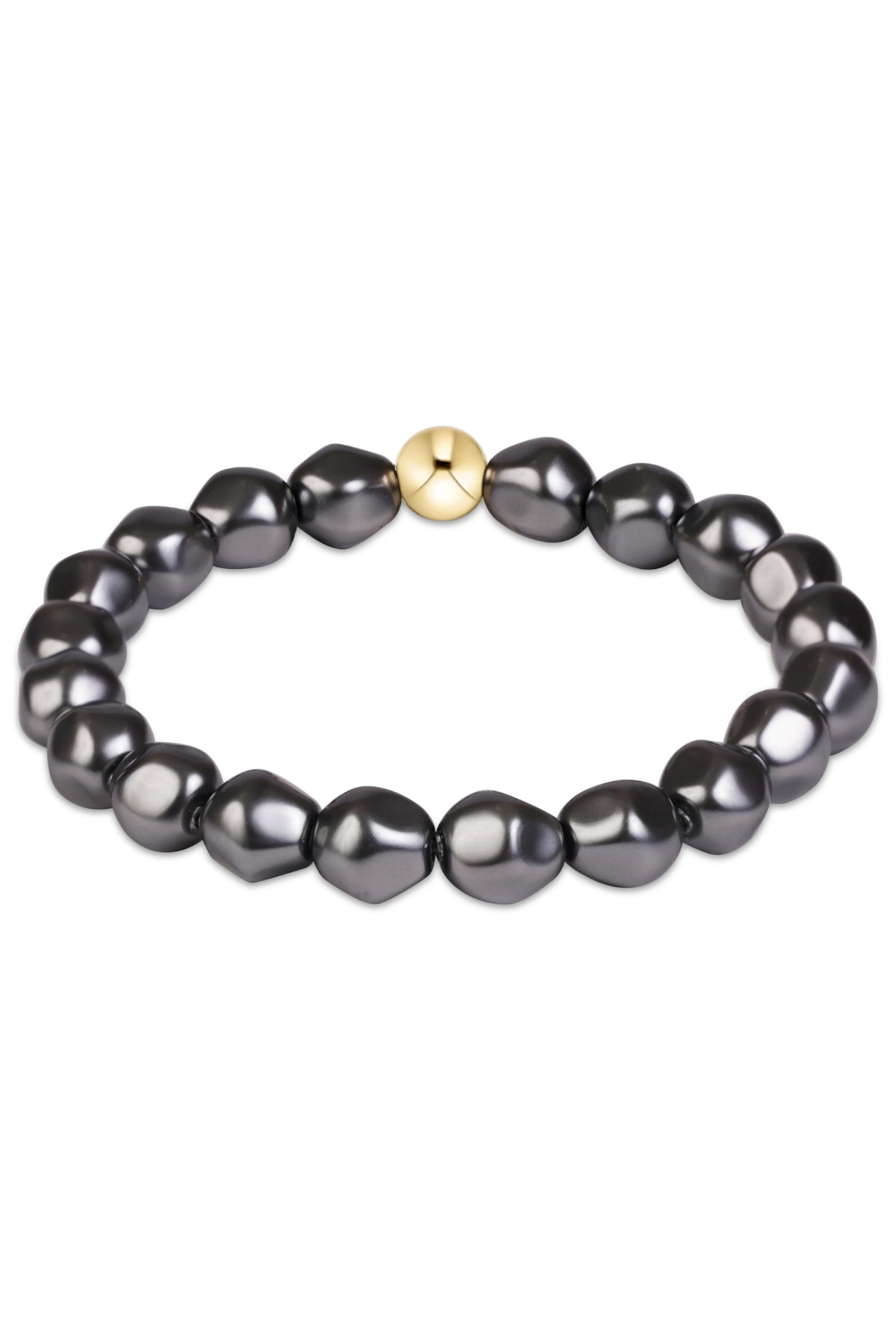 classic admire pearl dark grey bracelet