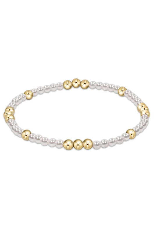 worthy pearl 3mm bracelet
