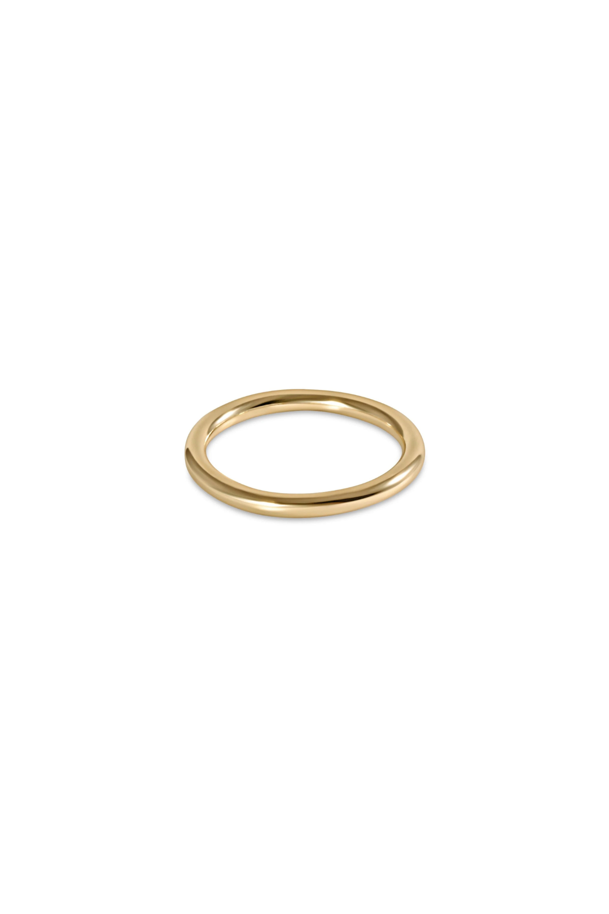 classic gold band ring