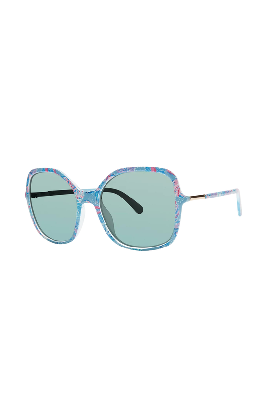 Lilly Pulitzer Norah Sunglasses - Bahamas Beachcomber