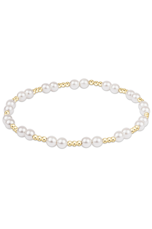 together pearl 4mm bracelet