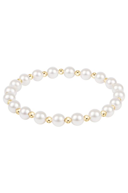 grateful pearl 6mm bracelet