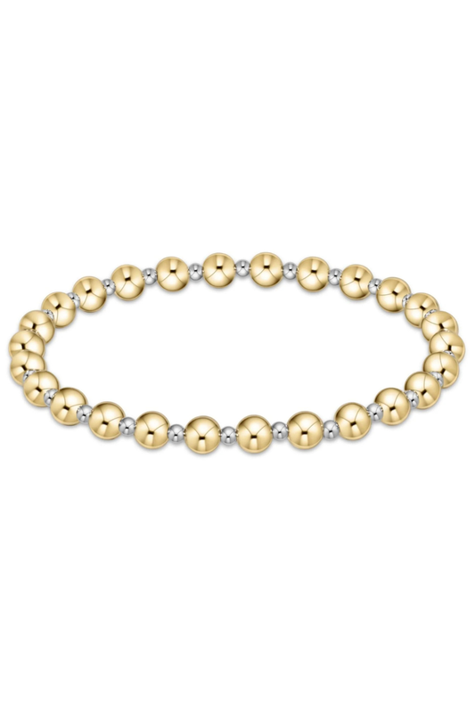 grateful mixed metal 5mm bracelet