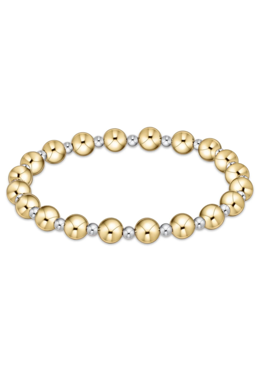 grateful mixed metal 6mm bracelet