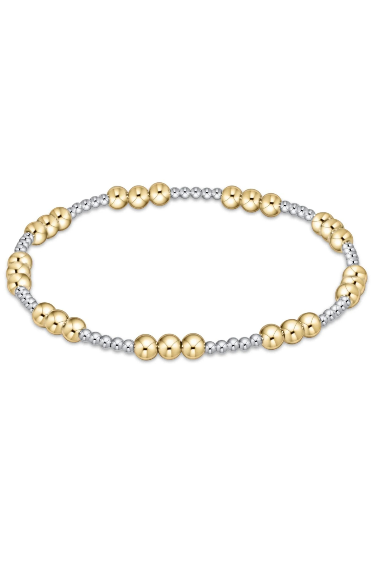 joy mixed metal 4mm bracelet