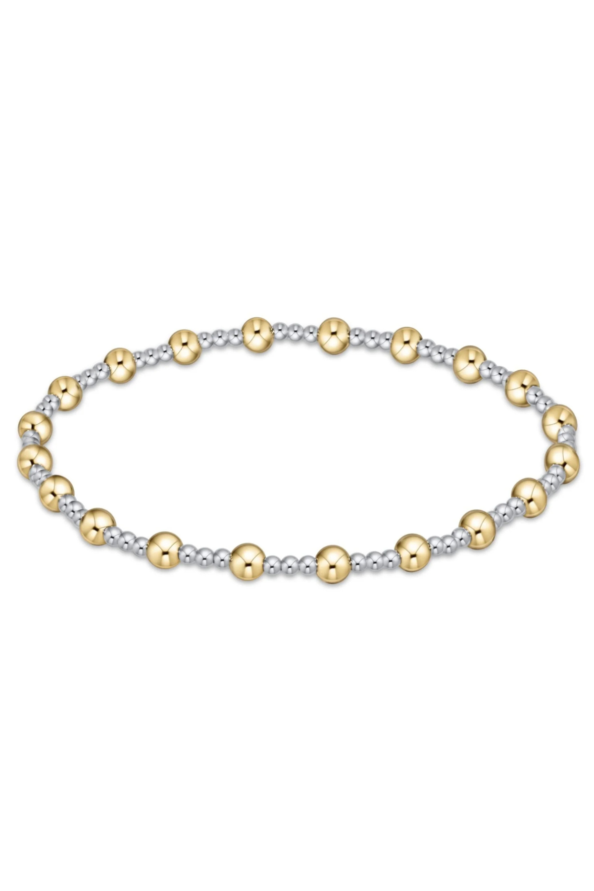 sincerity mixed metal 4mm bracelet