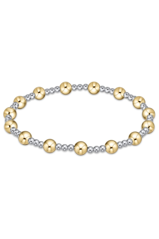sincerity mixed metal 5mm bracelet