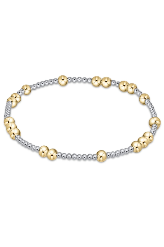 hope unwritten mixed metal 4mm bracelet