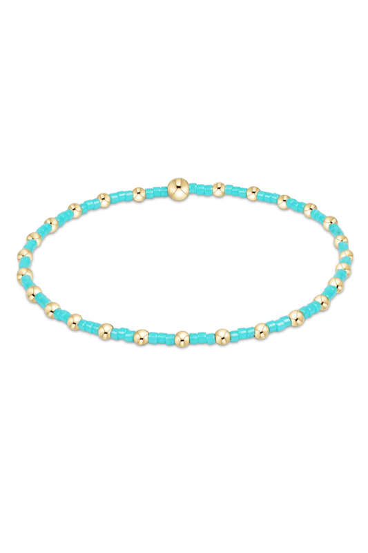 hope sincerity bracelet - turquoise