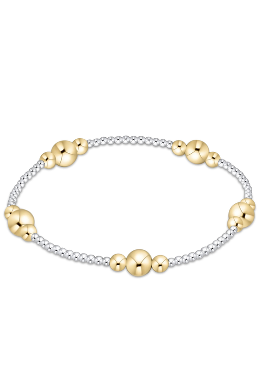 purpose mixed metal 6mm bracelet