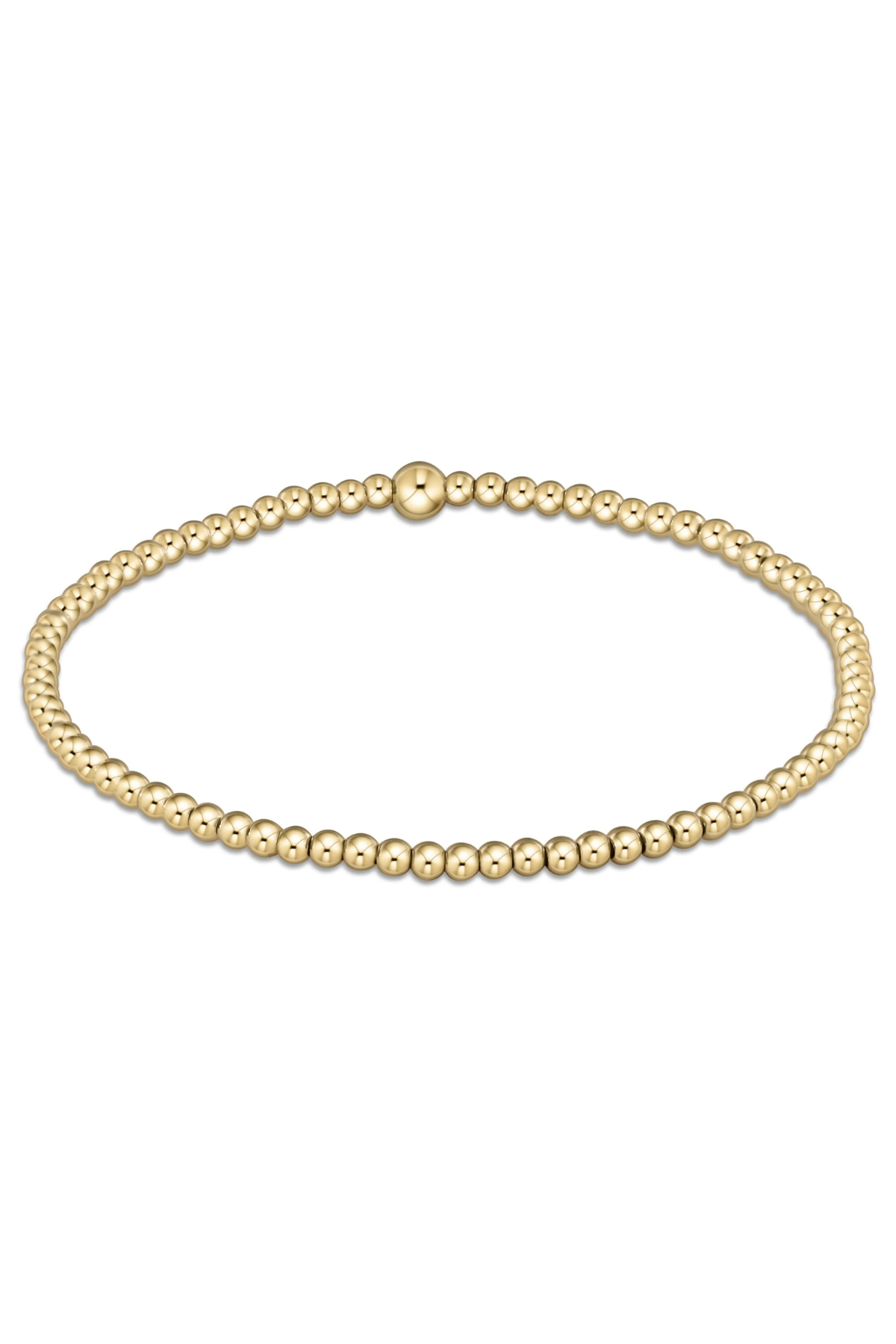 classic gold 2.5mm bracelet