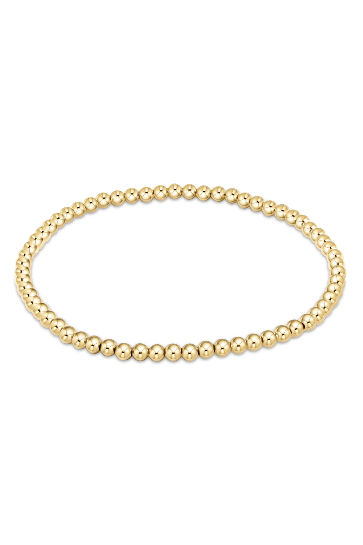 classic gold 3mm bracelet