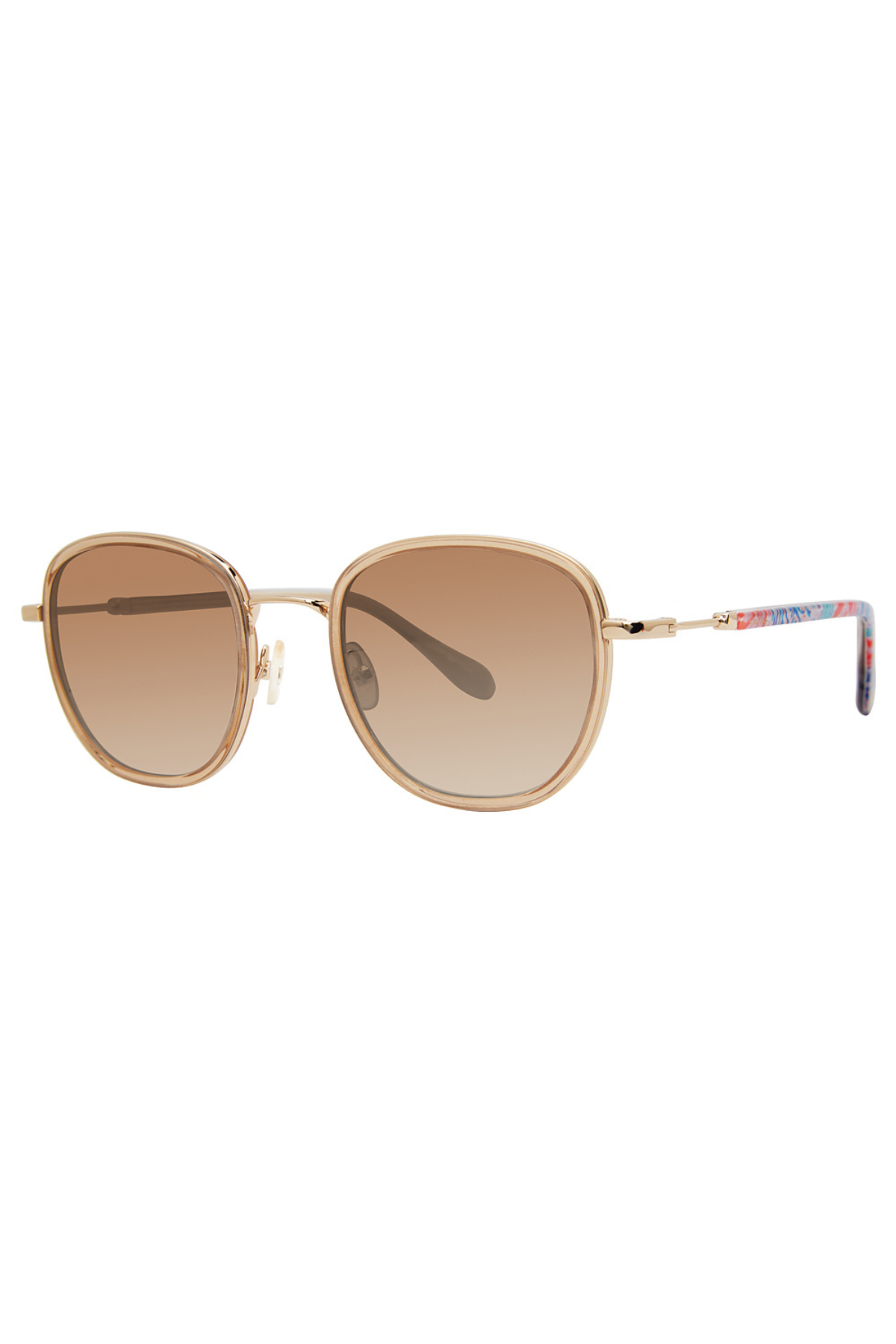 Lilly Pulitzer Monaco Sunglasses - Gold Shimmer