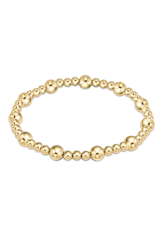 sincerity gold 6mm bracelet