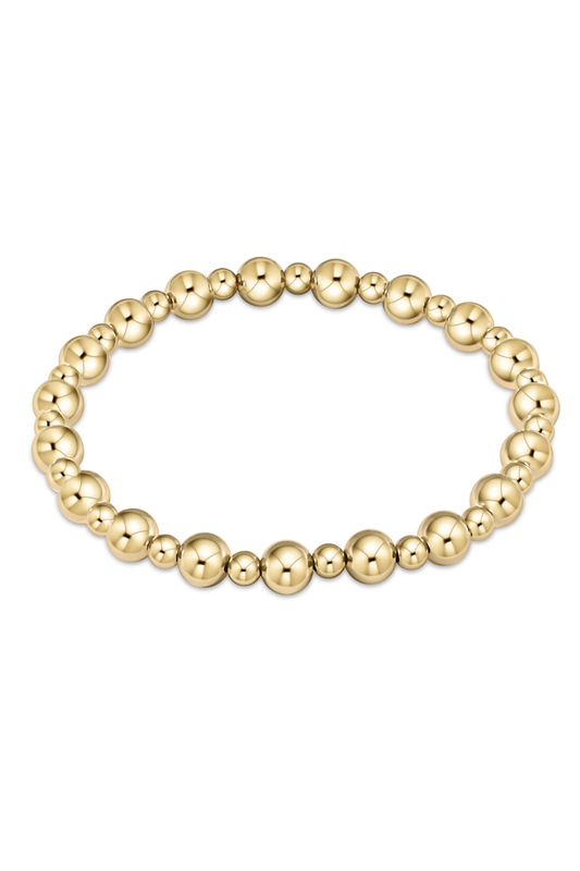 grateful gold 6mm bracelet