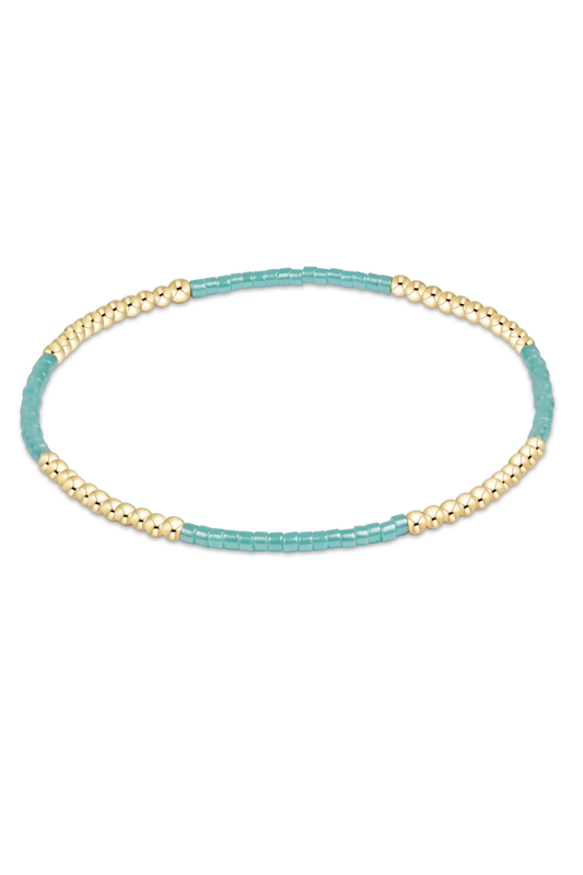 hope blissful bracelet - sea glass