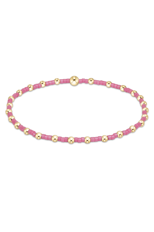 hope sincerity bracelet - bubblegum
