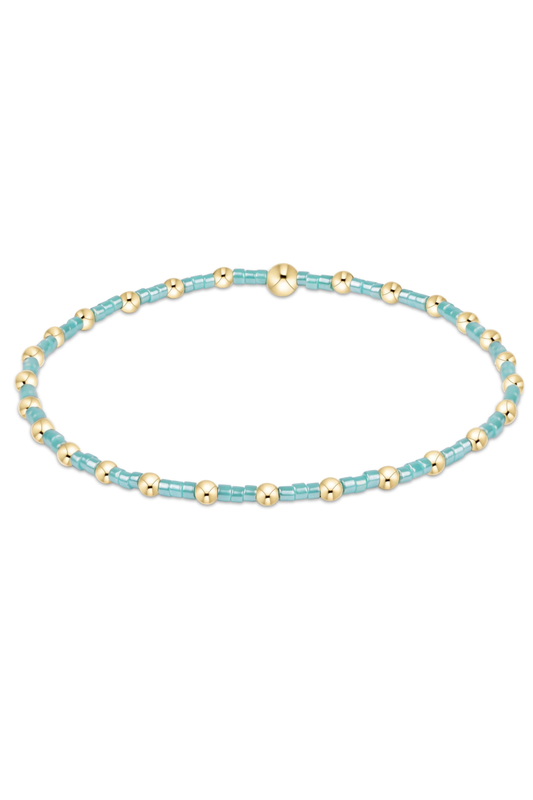 hope sincerity bracelet - sea glass
