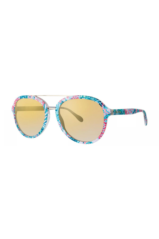 Lilly Pulitzer Sarasota Sunglasses - Banana Split
