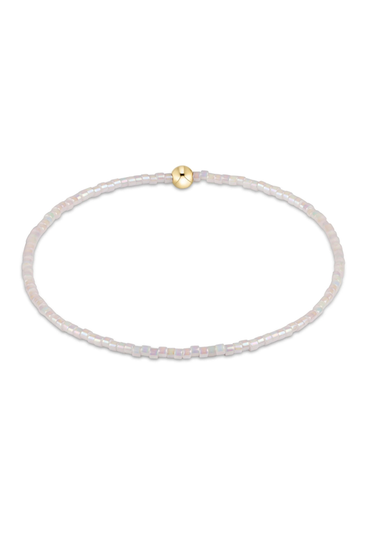 hope classic bracelet - silky white