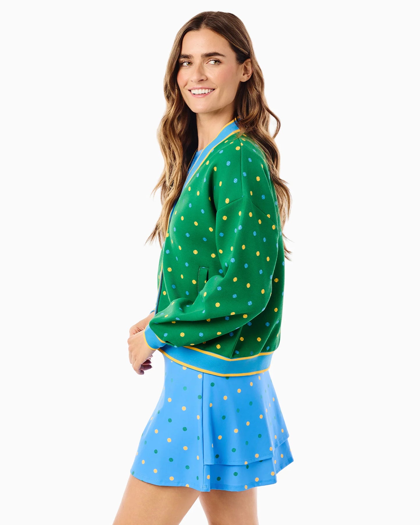 Soft Luxe Abbott Sweatshirt Cardigan - Evergreen Serve